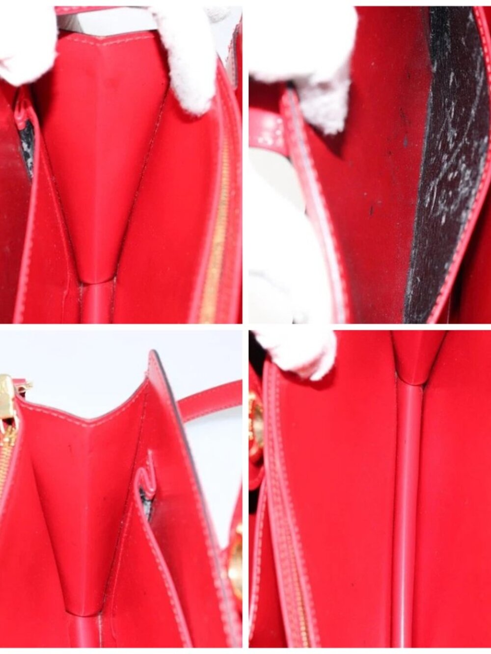 LOUIS VUITTON Epi Capuchin Shoulder Bag Red - Picture 15 of 16